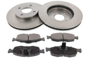 MAPCO Bremsesæt, skivebremser 47657 foraksel ventileret 260mm 24mm for FORD