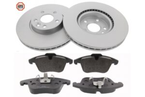 MAPCO Bremsesæt, skivebremser 47661hps foraksel ventileret 300mm 28mm for FORD VOLVO LAND ROVER