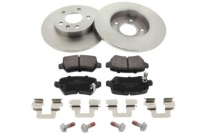 MAPCO Bremsesæt, skivebremser 47679 bagaksel fuld 264mm 9,8mm for VAUXHALL OPEL CHEVROLET HOLDEN GENERAL MOTORS KIA