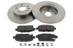 MAPCO Bremsesæt, skivebremser 47697 bagaksel fuld 268mm 12mm for OPEL VAUXHALL CHEVROLET