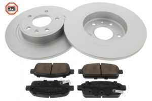 MAPCO Bremsesæt, skivebremser 47699hps bagaksel fuld 292mm 12mm for OPEL VAUXHALL CHEVROLET