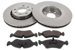 MAPCO Bremsesæt, skivebremser 47753 foraksel ventileret 256mm 24mm for VAUXHALL OPEL CHEVROLET DAEWOO