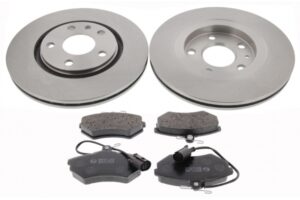 MAPCO Bremsesæt, skivebremser 47786 foraksel ventileret 280mm 22mm for VW VAG