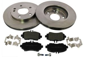 MAPCO Bremsesæt, skivebremser 47802 foraksel ventileret 260mm 22mm for MERCEDES-BENZ