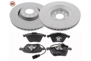 MAPCO Bremsesæt, skivebremser 47825hps foraksel ventileret 320mm 20,3mm for AUDI SEAT VAG