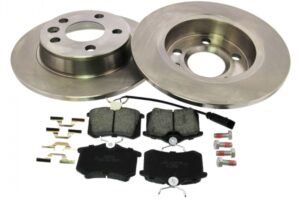 MAPCO Bremsesæt, skivebremser 47829 bagaksel fuld 268mm 17,2mm for FORD VAG