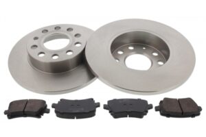 MAPCO Bremsesæt, skivebremser 47837 bagaksel fuld 256mm 12mm for VAG VW
