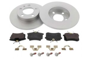 MAPCO Bremsesæt, skivebremser 47858 bagaksel fuld 230mm 9mm for PEUGEOT CITROËN FORD LANCIA VW AUDI FIAT VAG VW (FAW) SKODA (SVW)