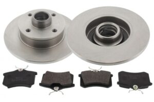 MAPCO Bremsesæt, skivebremser 47859 bagaksel fuld 226mm 10mm for PEUGEOT VAG VW