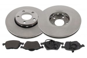 MAPCO Bremsesæt, skivebremser 47860 foraksel ventileret 288mm 25mm for VAG SKODA