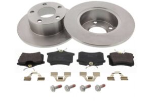 MAPCO Bremsesæt, skivebremser 47864 bagaksel fuld 245mm 10mm for PEUGEOT FORD LANCIA CITROËN VW FIAT VAG SKODA SEAT AUDI VW (FAW) SKODA (SVW)