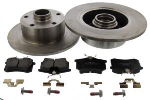MAPCO Bremsesæt, skivebremser 47865 bagaksel fuld 245mm 10mm for PEUGEOT FORD LANCIA CITROËN FIAT VW AUDI VAG VW (FAW) SKODA (SVW)