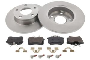 MAPCO Bremsesæt, skivebremser 47874 bagaksel fuld 255mm 15,5mm for PEUGEOT FORD LANCIA CITROËN FIAT VW SKODA (SVW) AUDI VAG VW (FAW)