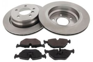 MAPCO Bremsesæt, skivebremser 47888 bagaksel ventileret 298mm 20mm for BMW