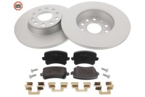 MAPCO Bremsesæt, skivebremser 47906hps bagaksel fuld 282mm 16,9mm for VAG VW
