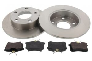 MAPCO Bremsesæt, skivebremser 47911 bagaksel fuld 245mm 10mm for PEUGEOT CITROËN FORD LANCIA VW AUDI FIAT VAG VW (FAW) SKODA (SVW)