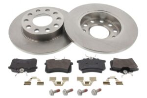 MAPCO Bremsesæt, skivebremser 47931 bagaksel fuld 245mm 10mm for PEUGEOT FORD LANCIA CITROËN VW VAG AUDI FIAT VW (FAW) SKODA (SVW)