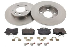 MAPCO Bremsesæt, skivebremser 47933 bagaksel fuld 239mm 9mm for PEUGEOT FORD LANCIA CITROËN VW FIAT AUDI VAG VW (FAW) SKODA (SVW)