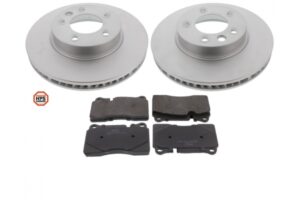 MAPCO Bremsesæt, skivebremser 47981hps foraksel ventileret 330mm 32mm for PORSCHE VAG VW