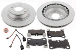 MAPCO Bremsesæt, skivebremser 47983hps bagaksel ventileret 358mm 28mm for PORSCHE VAG