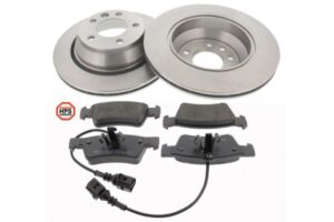MAPCO Bremsesæt, skivebremser 47986hps bagaksel ventileret 314mm 22mm for VW