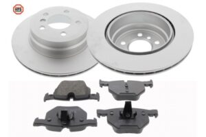 MAPCO Bremsesæt, skivebremser 47988hps bagaksel ventileret 320mm 20mm for BMW