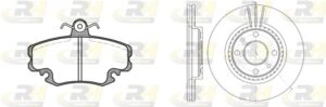 ROADHOUSE Bremsesæt, skivebremser 814106 foraksel ventileret 259mm 20,6mm for RENAULT
