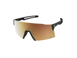 SCOTT Stride Compact LS cykelbriller Sort/AMP LS Gold Chrome