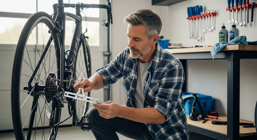 Kæde stræk måling: Sådan forlænger du din cykels levetid