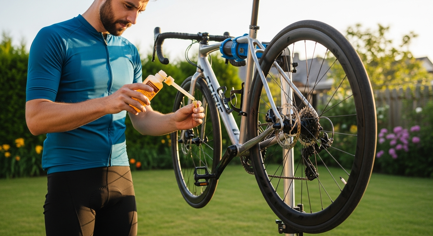 smøre cykelkæde