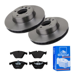 ATE Bremsesæt, skivebremser 142022381 foraksel ventileret 324mm 30mm for BMW