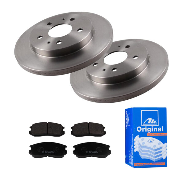 ATE Bremsesæt, skivebremser 142042058 foraksel fuld 273mm 16mm for DAIHATSU