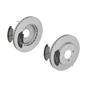 ATE Bremsesæt, skivebremser ijf14167t6 foraksel ventileret 258mm 21mm for HONDA