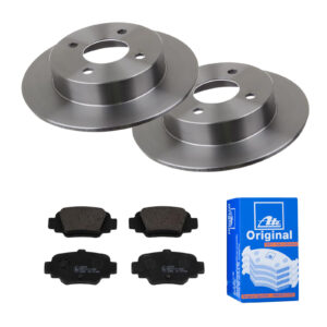 ATE Bremsesæt, skivebremser ijf141dx05 bagaksel fuld 240mm 7mm for NISSAN