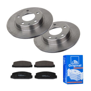 ATE Bremsesæt, skivebremser ijf141eu01 bagaksel fuld 261mm 10mm for FORD MAZDA