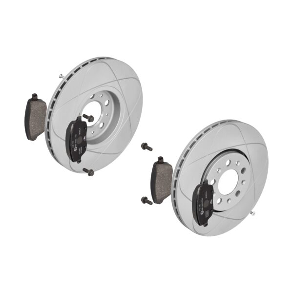 ATE Bremsesæt, skivebremser ijzjsggw65 foraksel ventileret 288mm 25mm for SKODA VAG SEAT