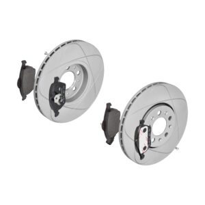 ATE Bremsesæt, skivebremser ijzjsghbj8 foraksel ventileret 288mm 25mm for VAG SKODA