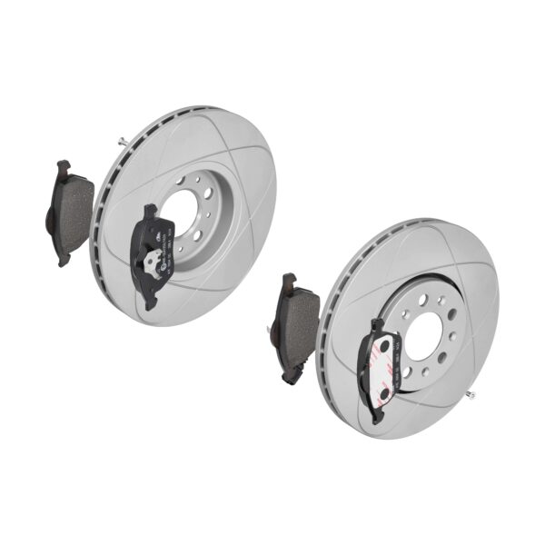 ATE Bremsesæt, skivebremser ijzjsghbj8 foraksel ventileret 288mm 25mm for VAG SKODA