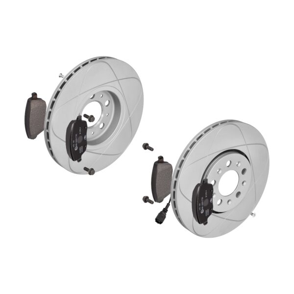ATE Bremsesæt, skivebremser ijzjsgjob0 foraksel ventileret 288mm 25mm for VAG SEAT SKODA