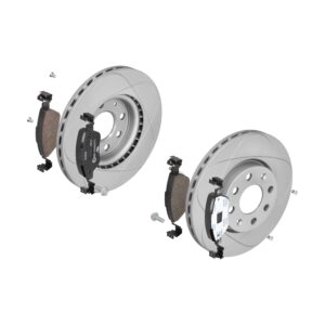 ATE Bremsesæt, skivebremser ijzjsgk152 foraksel ventileret 257mm 22mm for VAUXHALL OPEL FIAT