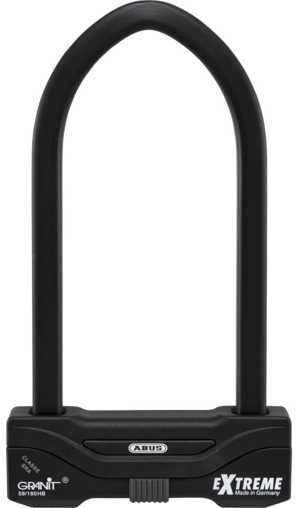 Abus Granit Extreme XPlus Cykellås - 16mm, 11.1x26cm - Sort