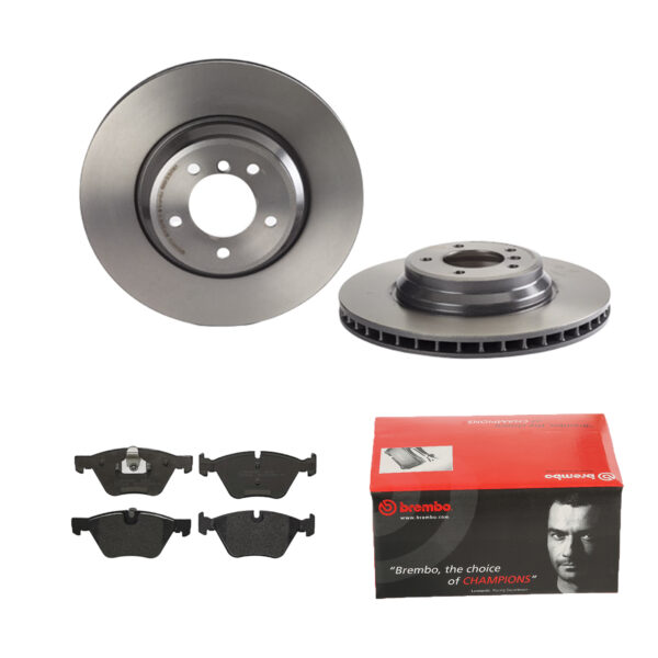 BREMBO Bremsesæt, skivebremser 142053839 foraksel indvendig ventileret 348mm 30mm for BMW
