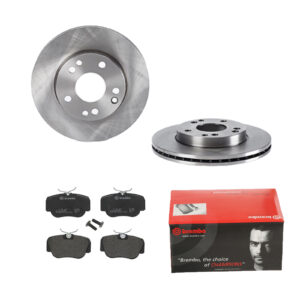 BREMBO Bremsesæt, skivebremser 142054440 foraksel indvendig ventileret 262mm 22mm for MERCEDES-BENZ