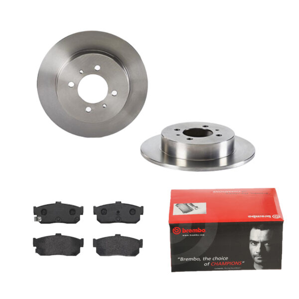 BREMBO Bremsesæt, skivebremser 142056533 bagaksel fuld 258mm 9mm for NISSAN INFINITI