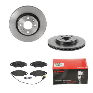 BREMBO Bremsesæt, skivebremser 142056668 foraksel indvendig ventileret 259mm 20mm for DACIA RENAULT NISSAN