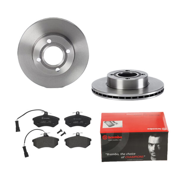 BREMBO Bremsesæt, skivebremser ijdtidbz19 foraksel indvendig ventileret 256mm 22mm for ZHONGHUA (BRILLIANCE) SEAT AUDI SKODA CHERY VW