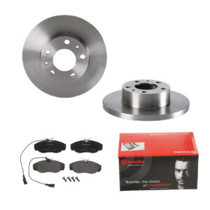 BREMBO Bremsesæt, skivebremser ijdtide2d3 foraksel fuld 280mm 18mm for PEUGEOT CITROËN FIAT