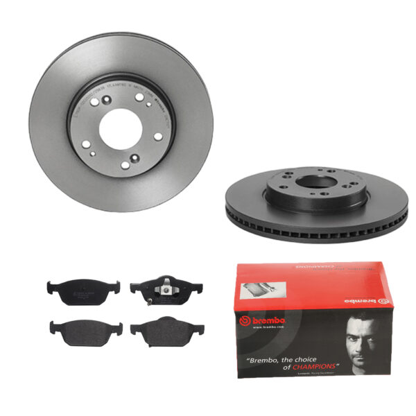 BREMBO Bremsesæt, skivebremser ijdtideqt7 foraksel indvendig ventileret 280mm 25mm for HONDA