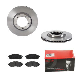 BREMBO Bremsesæt, skivebremser ijdtidexj8 foraksel indvendig ventileret 254mm 24mm for HYUNDAI