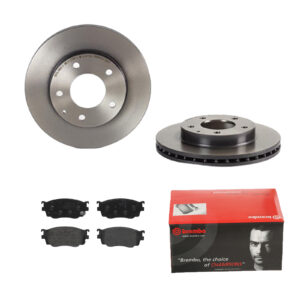 BREMBO Bremsesæt, skivebremser ijdtidfbp2 foraksel indvendig ventileret 258mm 24mm for FORD MAZDA MITSUBISHI HAIMA (FAW)